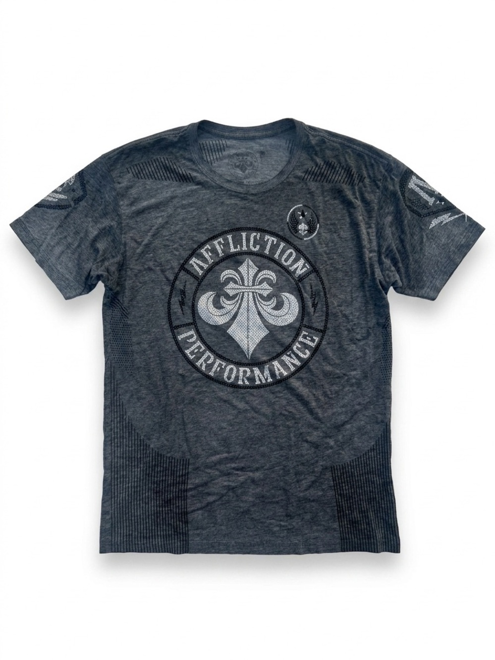 Affliction Performance Hydrocore Strike Burn MMA Shirt 2XL
